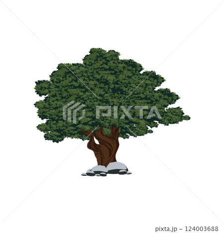 Great Oak tree for logo design Great Oak tree for logo design 124003688
