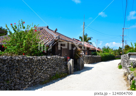 沖縄　竹富島　原風景 124004700