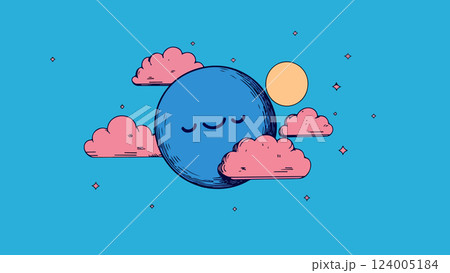 Dreamy Celestial Scene 124005184