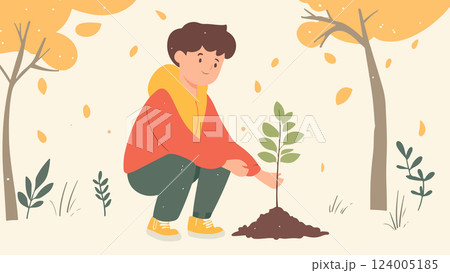 Planting a Tree 124005185