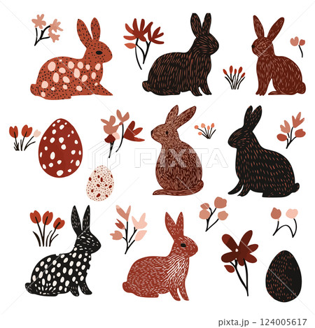 Whimsical Rabbit Collection 124005617