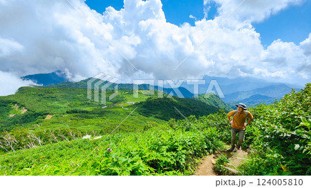夏の火打山・妙高山登山（天狗の庭～火打山山頂） 124005810
