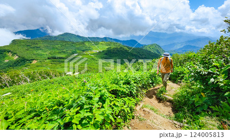 夏の火打山・妙高山登山（天狗の庭～火打山山頂） 124005813