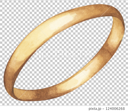 Watercolor Diamond Ring. Luxury Wedding Jewelry Illustration for Invitations & Decor Watercolor Diamond Ring. Luxury Wedding Jewelry Illustration for Invitations & Decor 124006268