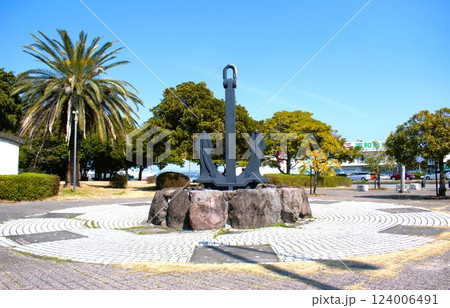 「錨のオブジェ」　別府観光港で撮影 124006491