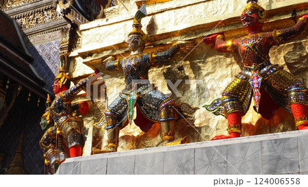 ワット プラケオ ワット 守護神 124006558