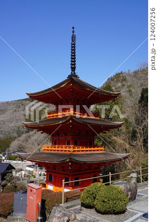 岡山県下最古の木造塔建築の三重塔がある真言宗のお寺「長福寺」:三重塔 岡山県下最古の木造塔建築の三重塔がある真言宗のお寺「長福寺」:三重塔 124007256
