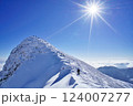 厳冬期の谷川岳 124007277