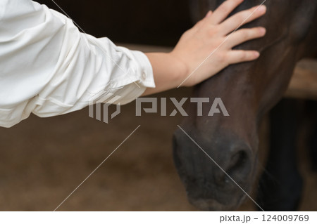 involved with horses 124009769