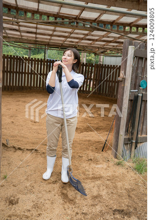 involved with horses 124009805
