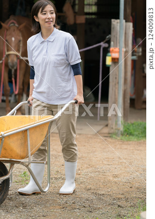 involved with horses 124009813