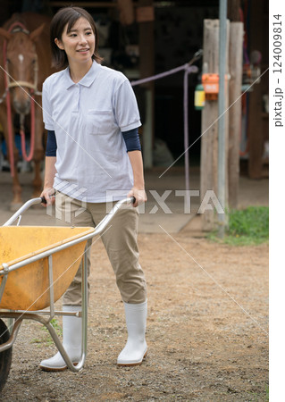 involved with horses 124009814