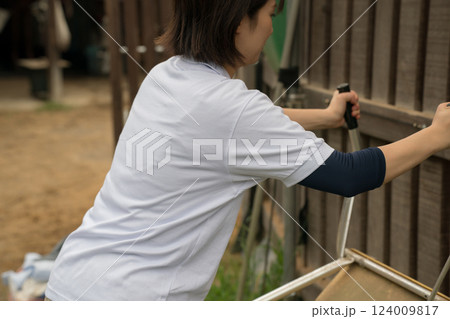 involved with horses involved with horses 124009817