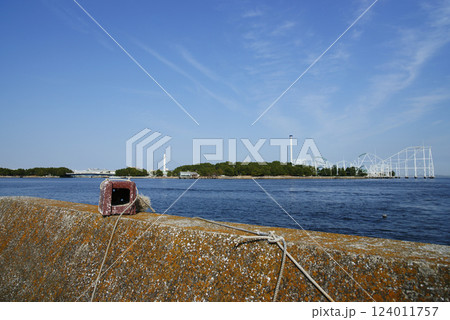 横浜市　金沢漁港からの風景 124011757