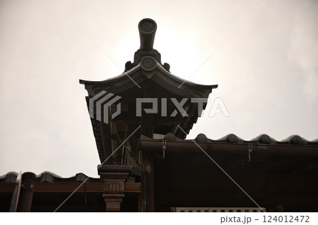 岐阜県うだつの町並み 立派なうだつ14 岐阜県うだつの町並み 立派なうだつ14 124012472