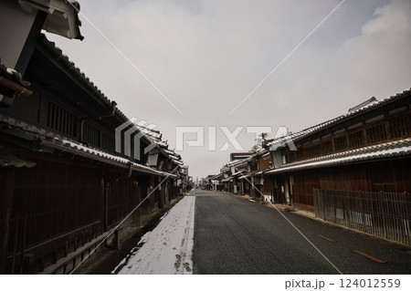 岐阜県美濃市うだつの町並み4 岐阜県美濃市うだつの町並み4 124012559