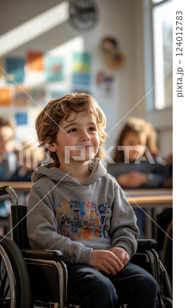 Classroom environment encouraging diverse learning experiences for all students 124012783