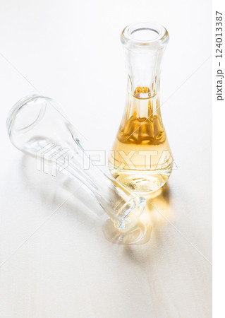 pair of typical serbian flasks chokan for rakija 124013387