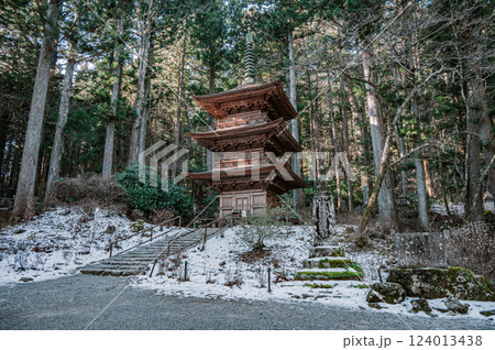 【光前寺】三重塔【駒ヶ根市】 124013438