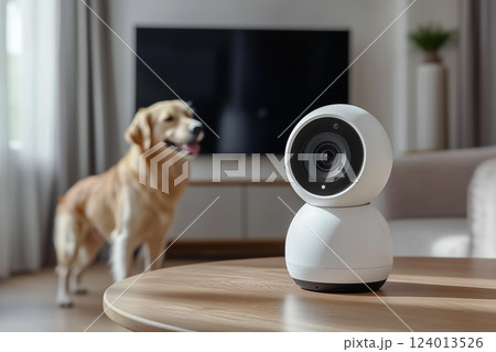 ペットの見守りカメラのイメージ 犬 ペットの見守りカメラのイメージ 犬 124013526