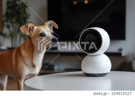 ペットの見守りカメラのイメージ 犬 ペットの見守りカメラのイメージ 犬 124013527