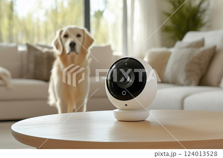 ペットの見守りカメラのイメージ 犬 ペットの見守りカメラのイメージ 犬 124013528