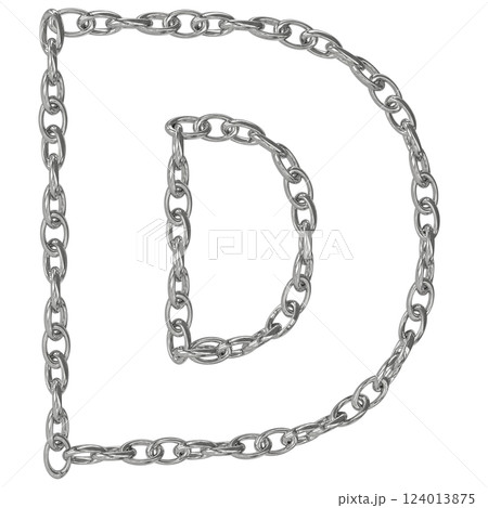 Font With number 3d render 124013875