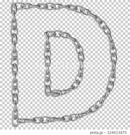 Font With number 3d render 124013875