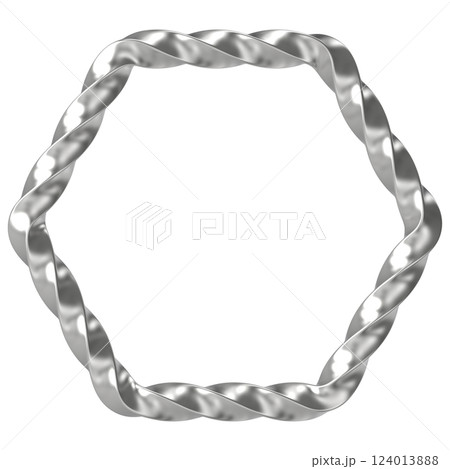 Font With number 3d render 124013888