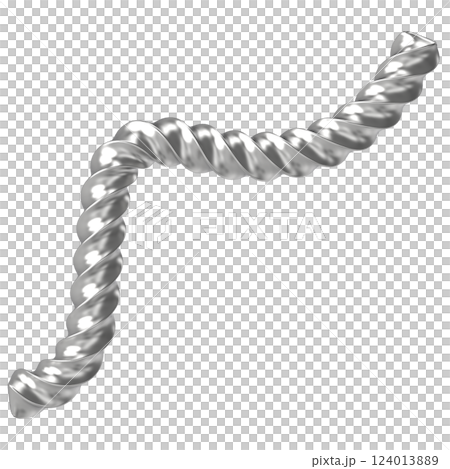 Font With number 3d render 124013889