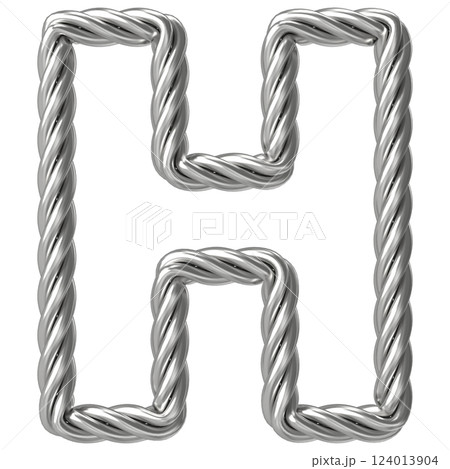 Font With number 3d render 124013904