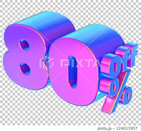 Font With number 3d render Font With number 3d render 124013957