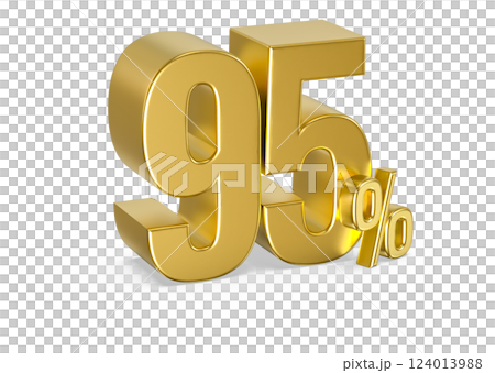 number 3d render 124013988