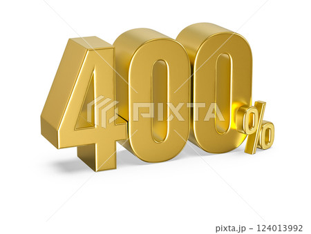 number 3d render 124013992