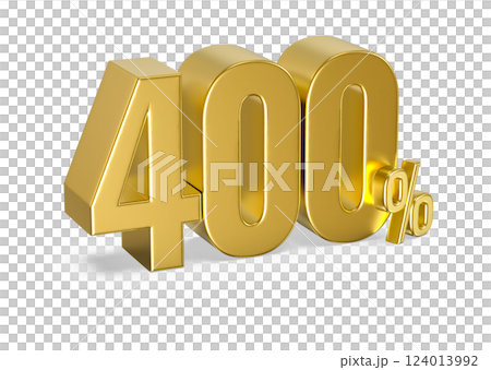 number 3d render 124013992