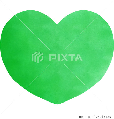 Heart green Heart green 124015485
