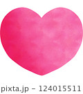 Heart pink 124015511