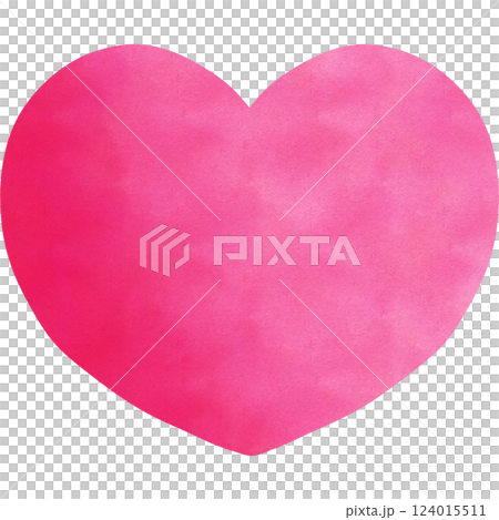 Heart pink 124015511