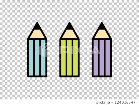 Colorful pencil set Colorful pencil set 124016347