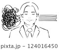 読解力が高いミドル男性のイメージ 124016450