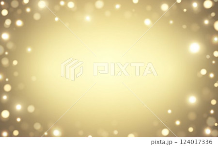 Golden Glow Bokeh Sparkles. Luxury Abstract Light Background, Background decoration Golden Glow Bokeh Sparkles. Luxury Abstract Light Background, Background decoration 124017336