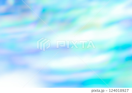 ブルーで動きのあるイメージ　(写真素材) 124018927