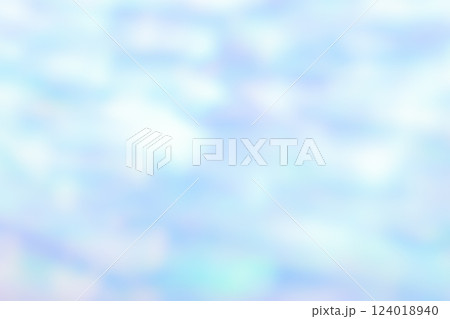 ブルーで動きのあるイメージ　(写真素材) 124018940