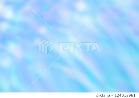 ブルーで動きのあるイメージ　(写真素材) 124018961