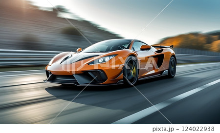 Supercar in Motion 124022938