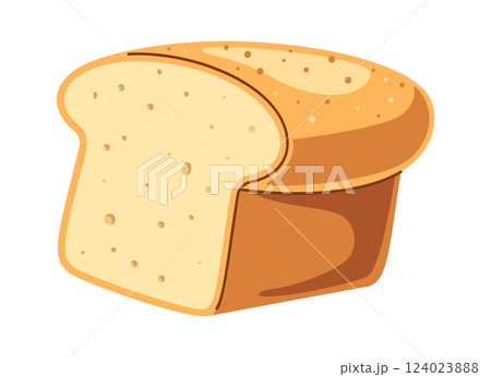 Crispy baked whole grain bread Crispy baked whole grain bread 124023888