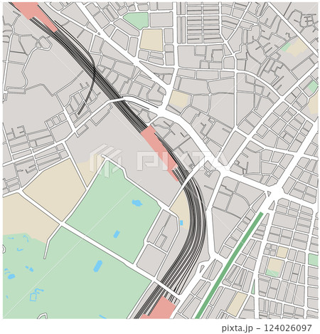 鶯谷駅近辺地図 鶯谷駅近辺地図 124026097