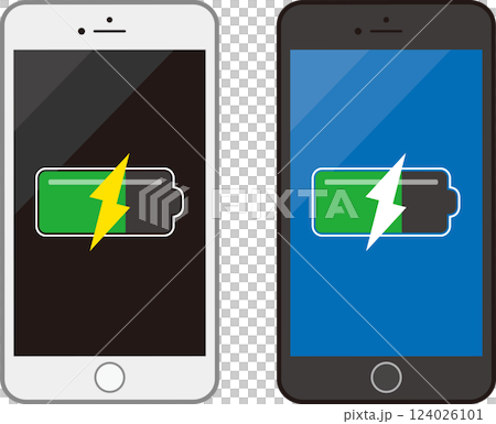 Smartphone charging screen set 124026101