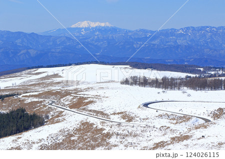 3月のビーナスライン　霧ヶ峰 124026115