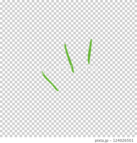 感情の表現　新しい発見の漫画的表現のカラーイラスト　あしらい単品 124026501